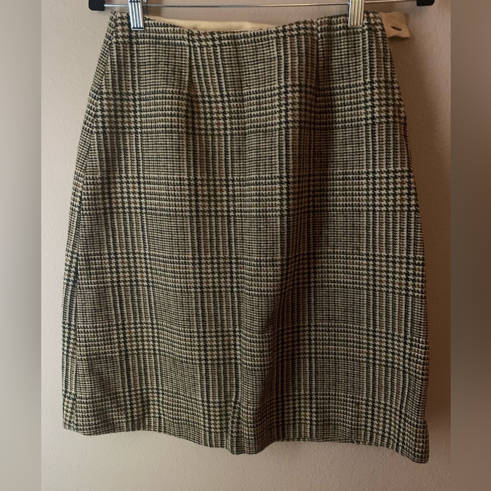 Vintage Plaid Skirt